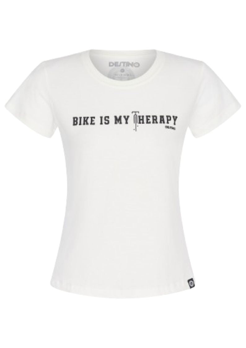 Camiseta Bike is My Theraphy - Feminina